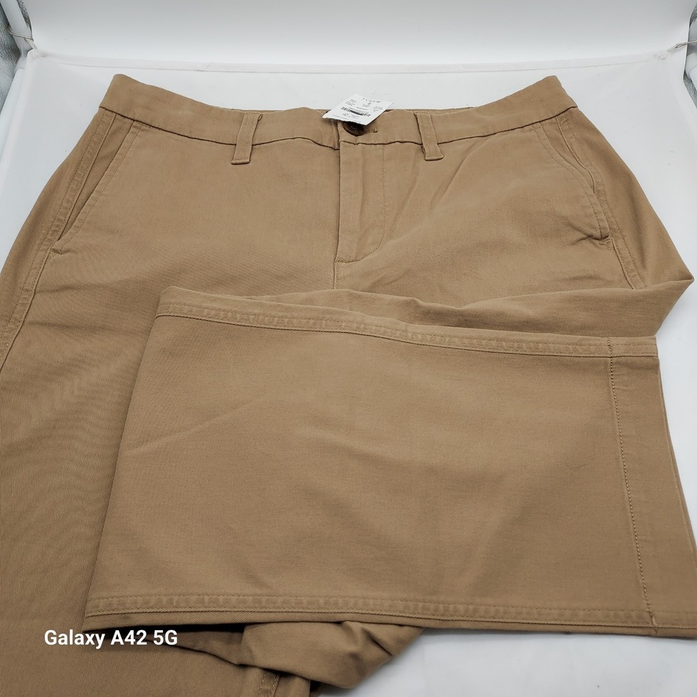 J.Crew High-Rise Girlfriend Chino‎ Pants Camel Tan Size 4 AD156 NEW